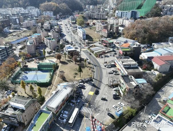 광주시, 직동삼거리~삼동 우남퍼스트빌·목현동 노후도로 재포장 완료