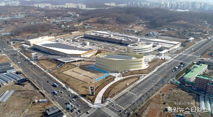 남촌농산물도매시장 전경