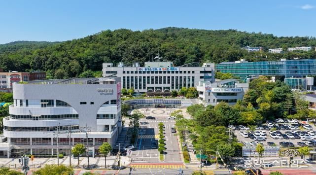 구리시청 전경