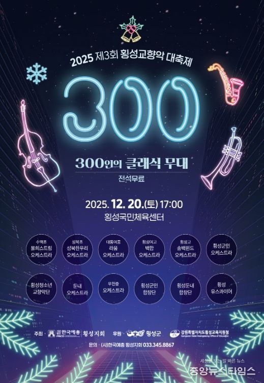 제3회 횡성교향악대축제, 300인의 클래식 무대