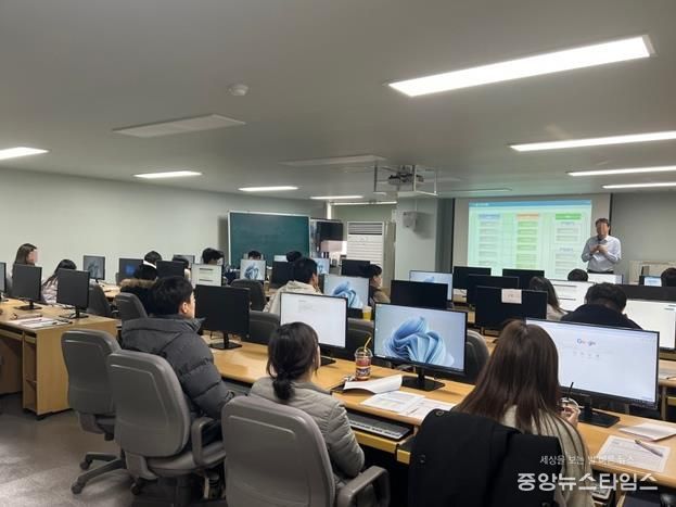 파주시 정보화교육장, 중앙빌딩으로 이전