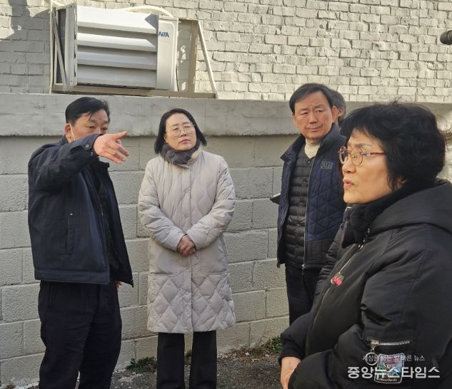 서구의회 고선희 의원, 45년 노후주택 합동 현장점검