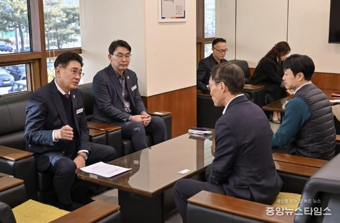 양평군수, 한강유역환경청 방문… 친환경농업인 한강수계관리기금 지원 건의