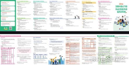 강릉시, 중소기업(소상공인) 지원사업 홍보리플릿