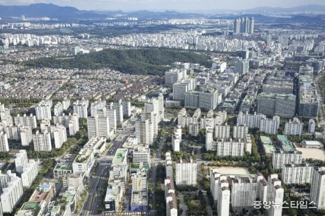 일산신도시 전경