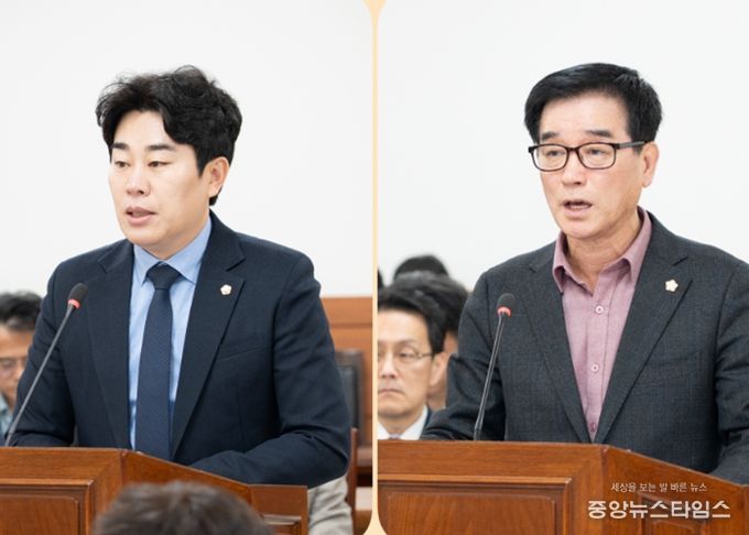 (왼쪽부터) 김상수 의원, 이상기 의원