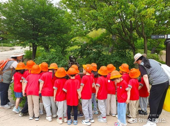 2025년 숲체험 교실 운영 당시