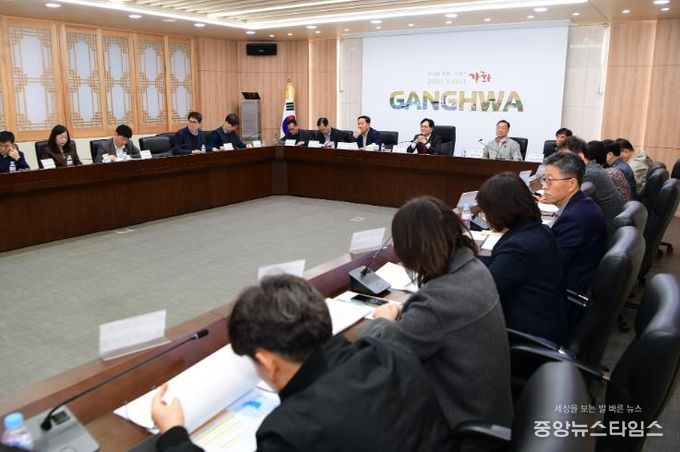 강화군, 해양환경 ․ 해양생태계 종합조사 연구용역 중간 점검