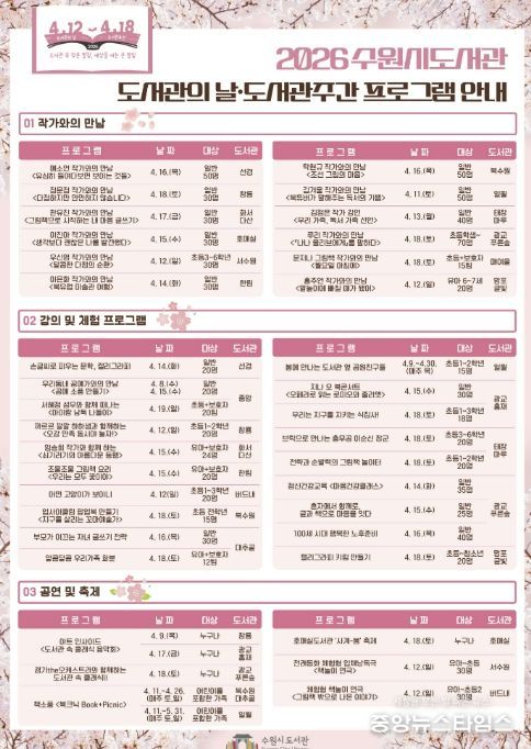 ‘제62회 도서관주간’ 홍보물