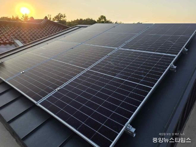 인천 중구, ‘신재생에너지 설비’ 설치 단독주택에 최대 80% 지원