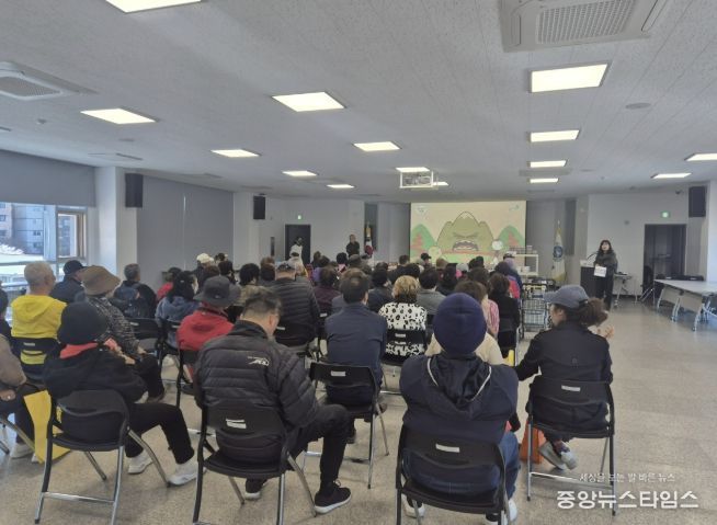 여주시 오학동지역사회보장협의체, ‘오학, 나눔을 잇다’ 대상자에 산불 예방 교육 실시