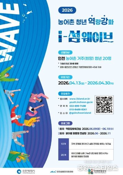 2026 인천 섬 웨이브 포스터