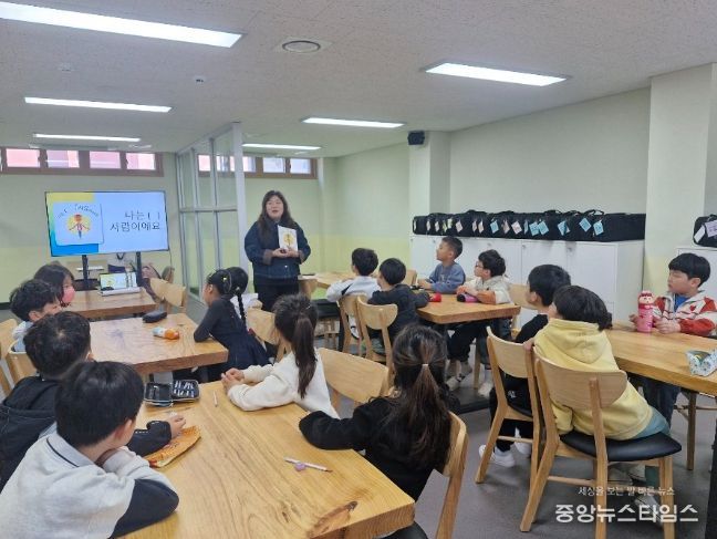 백령도에서 초·중학교 교육활동 지원